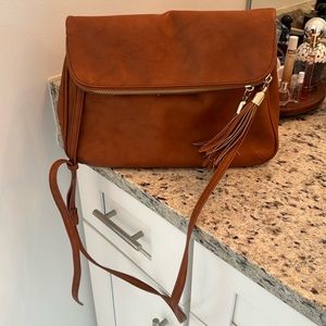 Brown crossbody bag